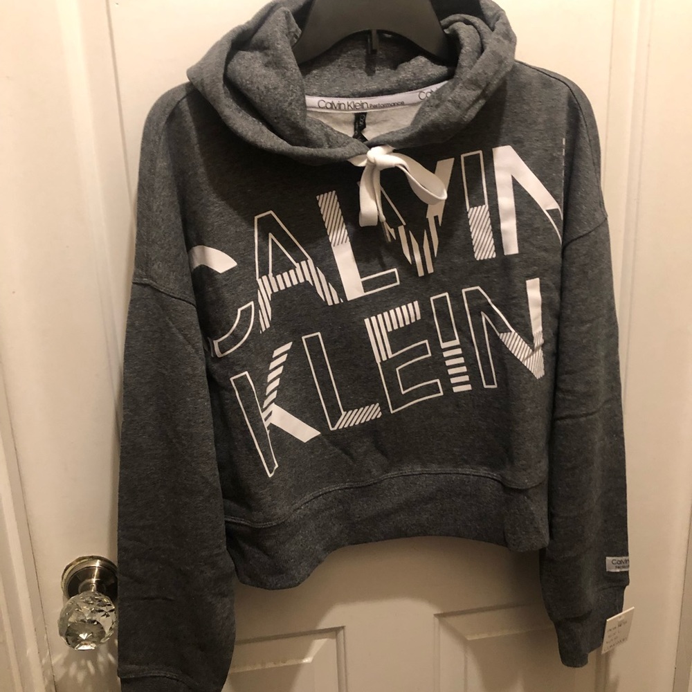 Calvin Klein gray L sweater